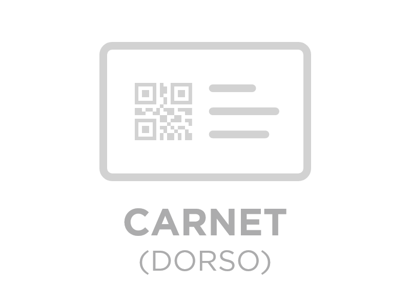 Carnet Dorso